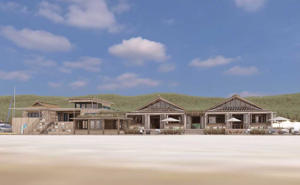 dedeining's tweet photo. Deining en Watersportcentrum Sports at Sea worden buren! Wij gaan een innovatief nieuw strandpaviljoen bouwen in Castricum aan Zee dat omhoog en omlaag kan bewegen, met een dak dat zowel dicht als open kan. Lees alles over de plannen in ons persbericht: https://t.co/C7QGOtIfR4 https://t.co/qVwGH9xuPN