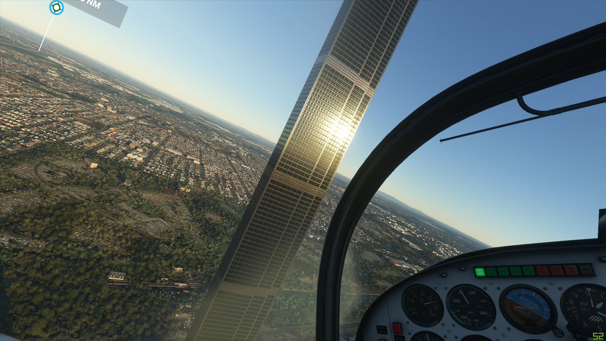 Огромный 212-этажный небоскрёб появился в Microsoft Flight Simulator из-за опечатки