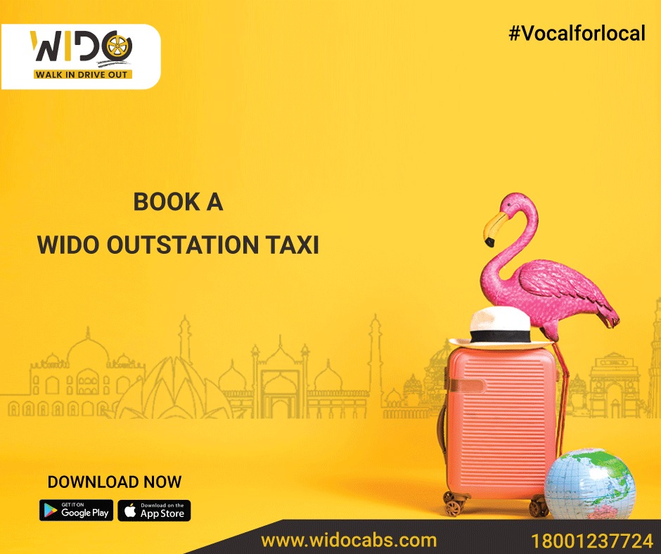 You can now roam around with WIDO'S Outstation Cabs 🚙 24/7.
Use promo code: FREERIDE
Download our apps at bit.ly/36sqBfZ
 apple.co/2CK4Gaj
#CabsInVizag #safestrides #bookdriveronline #yourcarourdriver #hireadriver #Localcabservice #citytaxi #DriveJoyWithWIDO
