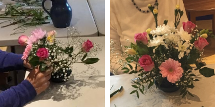 RusthallLodgeCH's tweet image. A little throwback to one of our previous flower arranging sessions. 😊 Flower arranging is a wonderful, stimulating activity that helps preserve manual dexterity and gives a sense of independence and accomplishment. 🌼  🌸  💐 

#WellbeingProgramme #WellbeingWednesday #CareHome