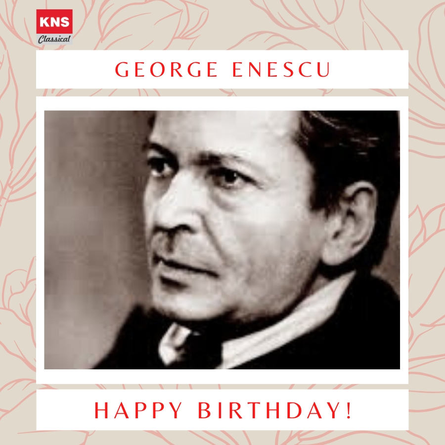 KNSClassical's tweet image. GEORGE ENESCU HAPPY BIRTHDAY

Let's celebrate by listening to the CD "Viennese Romantics“ by Alexander Panfilov @AlPanf 
shorturl.at/xQRT7

The Piano Suite n. 2 combines to perfection Enescu's nationalism with the influence of French neoclassicism.