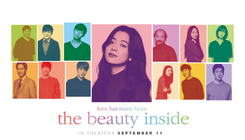48. The Beauty InsideA woman falls in love with a man whose body magically changes age, gender or nationality every single day. I watched this film a long time ago, it's quite heartbreaking since she wouldn't know who she gonna meet tomorrow as he keep changing to other people