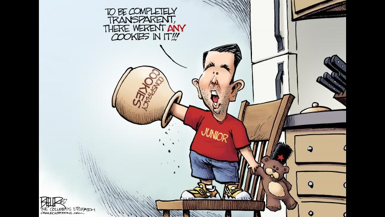 1/5 The Senate Intelligence Committee made a criminal referral of Donald Trump Jr., Steve Bannon, Jared Kushner, Erik Prince, & Sam Clovis to federal prosecutors.The committee detailed its concerns in a letter to the Washington D.C. U.S. attorney's office in June 2019.