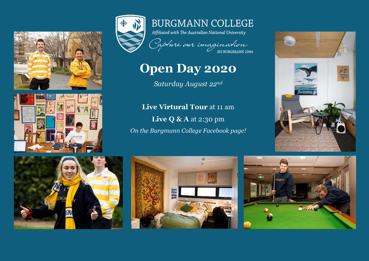 Burgmann College tweet media