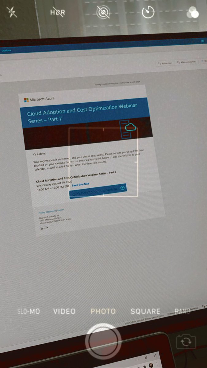 Aus dem heutigen Homeoffice: Mal wieder mehr von Microsoft über Azure lernen 😊 #azure