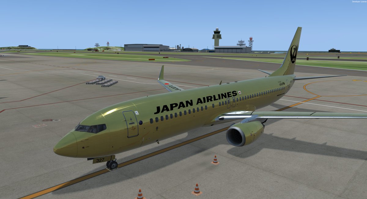 takawahappy's tweet photo. 金のJAL、銀のJAL FPSキラーですw よろしければお納めください。PMDG737-800NGX BW です。昨日より下火のP3Dですw
https://t.co/GvRb10Iz7z
#PMDG #P3D #B738 #NGXu #リペイント #FAKE https://t.co/ucHI6kfIcy
