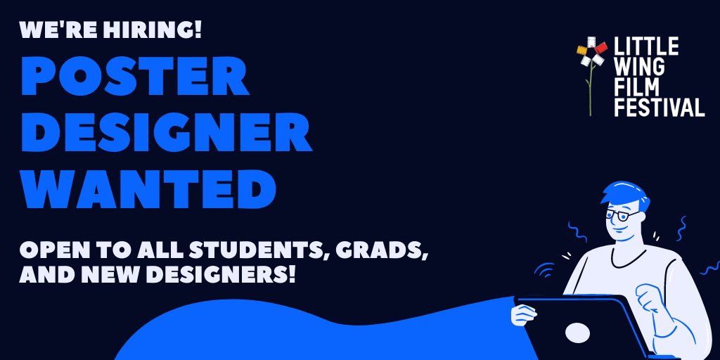 LittleWingFF's tweet photo. We're hiring a poster designer! As always, we're looking for students, grads, and new designers to create this year's poster design. Do you know a #GraphicDesigner in your circle? Head to  https://t.co/OftgrALbcM ASAP - submissions close August 25th for a quick turnaround. https://t.co/zRqXpsB8Ir
