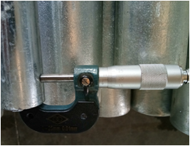 AvaXu7's tweet image. #UL6 #RIGIDCONDUIT #TUBE The wall thickness, gal. thickness and outside diameter of UL6 conduit pipe with 1" trade size.