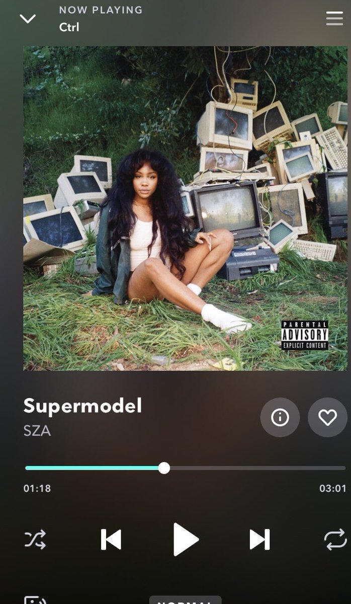 meechonmarzz's tweet photo. Am I too late to the party? Y’all can’t tell me this album doesn’t heal. On repeat all day everyday #CtrlStreamingParty https://t.co/6lHAiT65nL