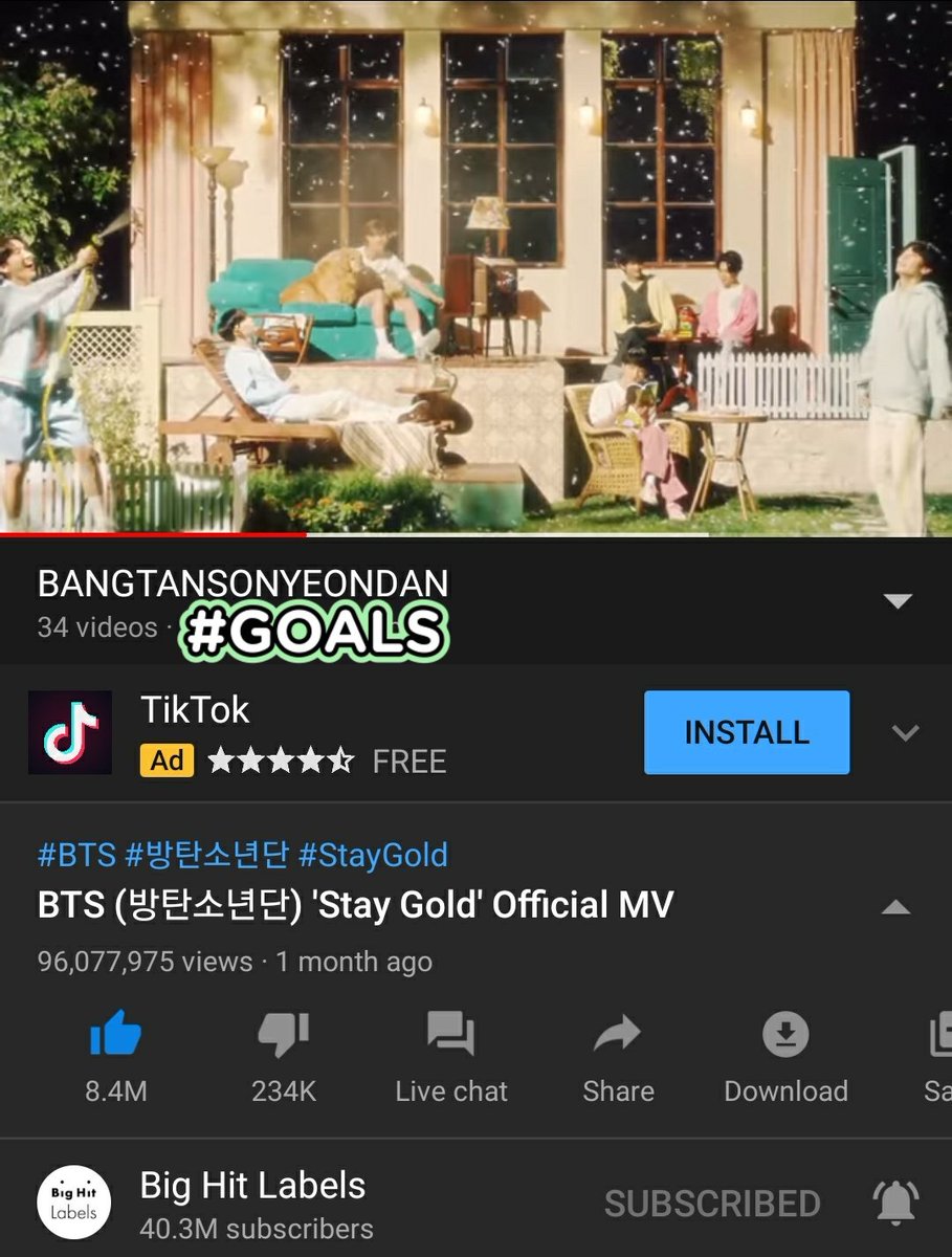 miahgreatOT7's tweet photo. In a world where you feel cold
You gotta stay gold
#MTVHottest BTS @BTS_twt https://t.co/ewsIbW9fL2