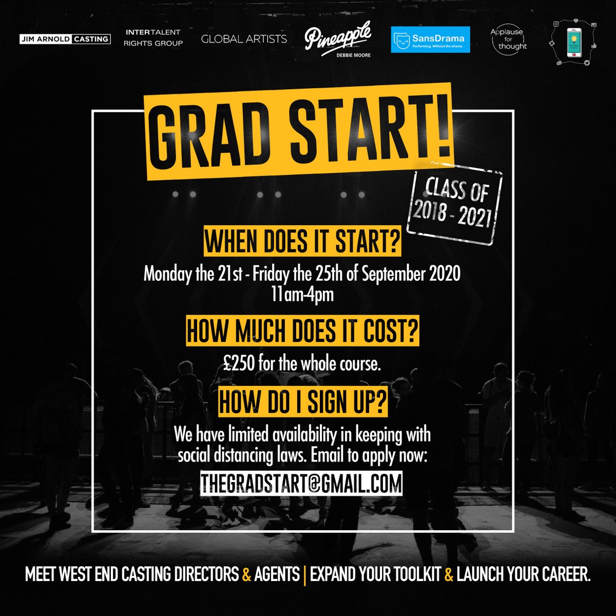 thegradstart's tweet image. Launching GRAD START!