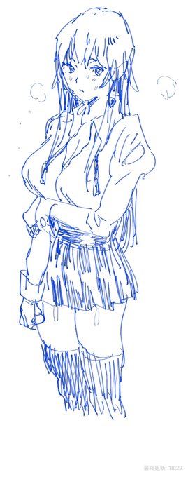 今届いたGalaxy Note10+のペン書き
出先の絵メモくらいには使えるかな? 