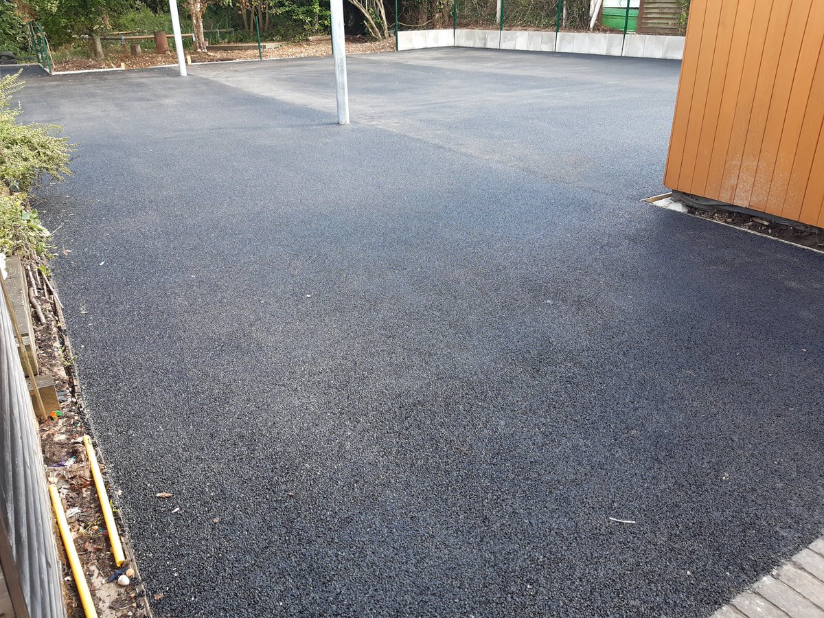 New permeable playground taking shape at Fen Ditton Primary