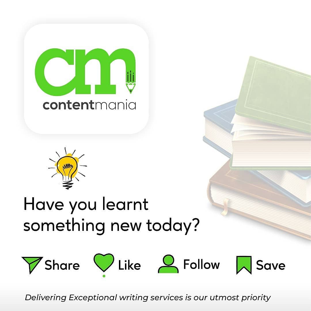 _ContentMania's tweet photo. To be free from ignorance, see all four pictures.
#CMWriters #contentmania #bbnaijialockdown #WednesdayThoughts https://t.co/zbAJr9WUD8