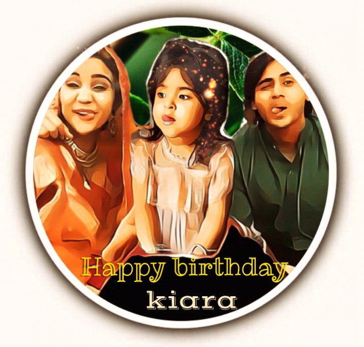 Happy birthday baby doll <a href="/BhanushaliKiara/">Kiara bhanushali</a> ❤❤.. God bless you and your family 🤗🤗 #YehUnDinonKiBaatHai