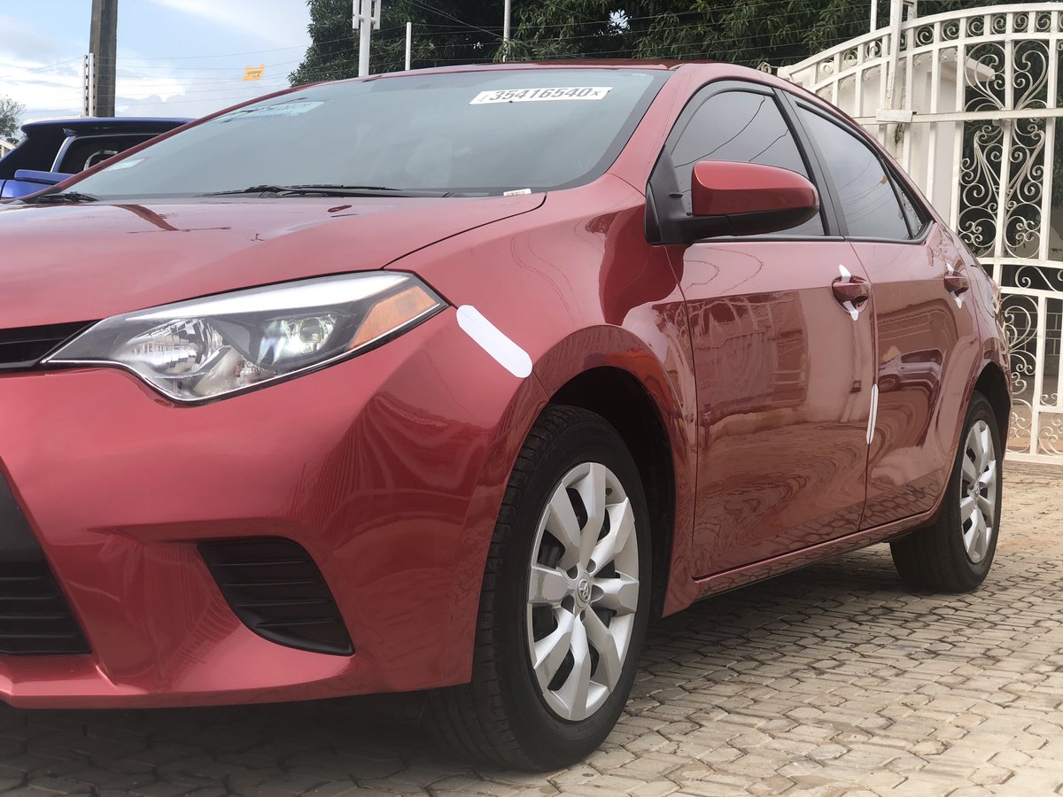 itz_Abduol_mtz's tweet photo. Help Me RT this, My Customer might be on your TL. FOR SALE : Toyota Corolla LE Year: 2015 Condition: Super Clean Foreign Used. Price: 4.2M🔥 Duty: Paid✅.. DM For More info. https://t.co/xvfhlsTLkZ