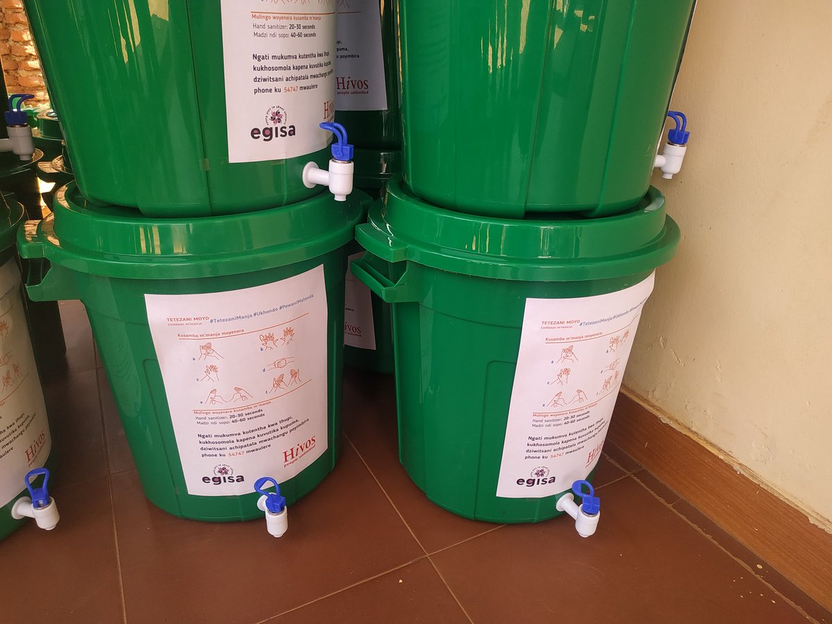 We are all sorts of emotional RN. Just received 400 food relief packages (over 6,000kgs of food) &amp; 30 washing stations to be distributed to 400 families in Kasungu, Dowa &amp; Ntchisi. Thank you to our partners <a href="/hivosrosa/">Hivos Southern Africa</a> <a href="/hivos/">Hivos Global</a> for making this possible. #WomenatWorkCampaign