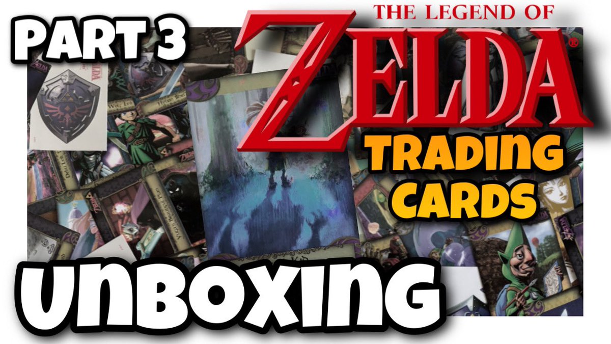 TeleKonga's tweet photo. Auf gehts! Packen wir gemeinsam ein paar weitere #Zelda Sammelkarten aus! 😃 

Teil 3 mit 8 frischen Päckchen 🥳
Das Finale! 

Hier gehts zum VIDEO: https://t.co/A4cUXWnA26

#TeleKonga #Unboxing https://t.co/0NHZDtLO3x
