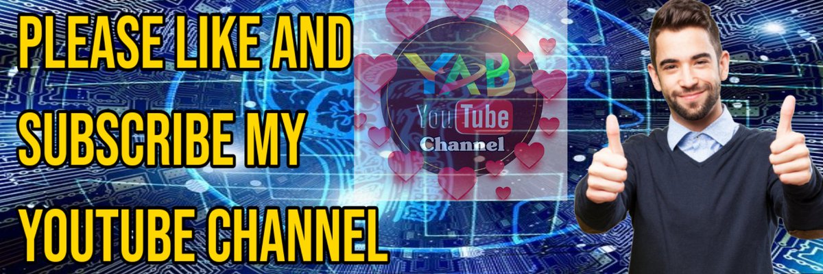 YABChannel's tweet image. youtube.com/channel/UC0gO0…
#like #and #subscribe #my #YouTube #channel