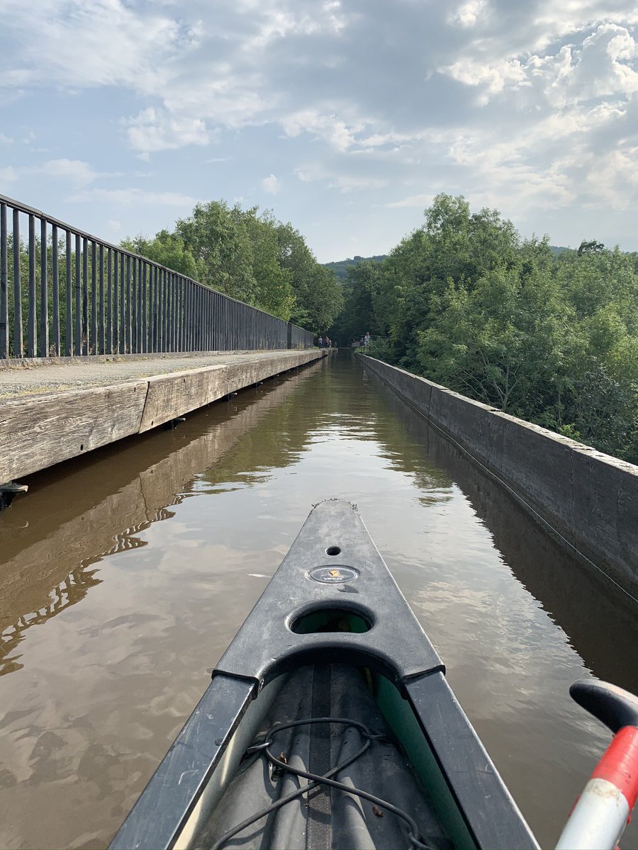 @CanalRiverTrust Here’s a few of our favourite pictures  from our day #canoeing on #LlangollenCanal across #PontcysyllteAqueduct Our best day out of the summer #CanalMemories