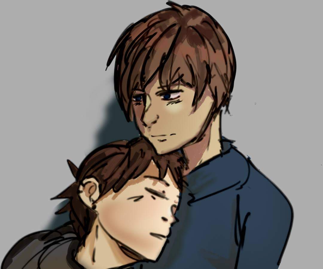 I'll start! My name is Laura and I like to draw/paint digitally. I mainly draw my own characters and backgrounds, with some fan art thrown in every now and again