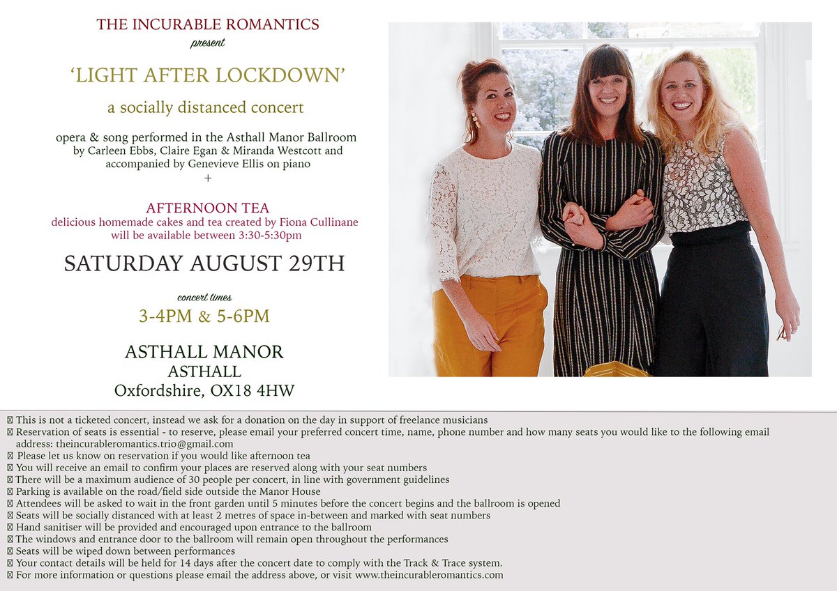 Really looking forward to performing for a LIVE audience next weekend! 🙌 #asthallmanor #Oxfordshire #concert <a href="/asthallmanor/">Asthall Manor</a> @ClaireEgan1