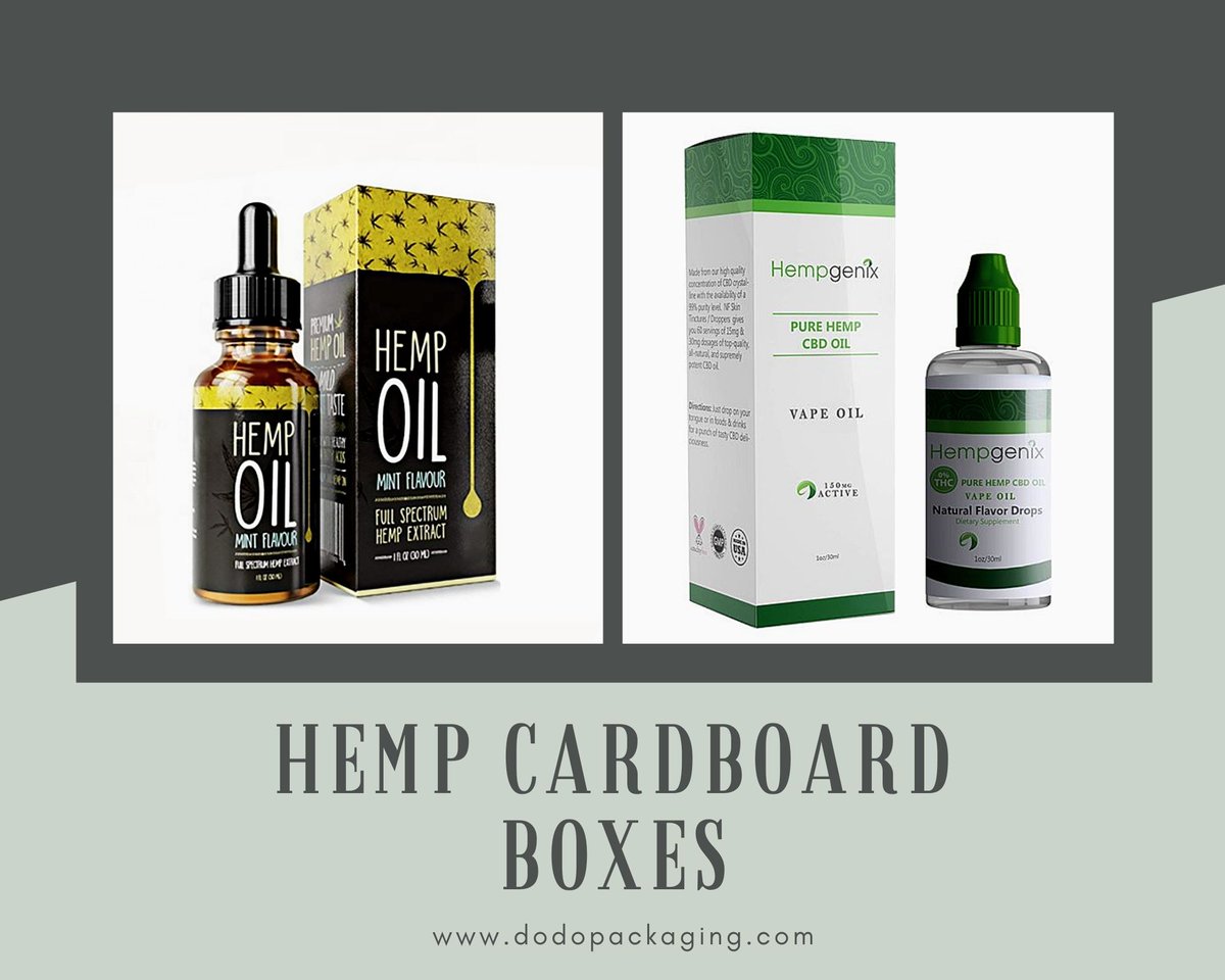 AlfieAl17023646's tweet image. We provide custom printed hemp packaging boxes right at your doorstep with Free shipping. Order hemp oil packaging today &amp;amp; enjoy fast delivery.
bit.ly/39YVHid
#HempCardboardBoxes #HempPaperBoxes #Customhempboxes #Hempgiftboxes #Customprintedhempboxes #Hempboxeswholesale