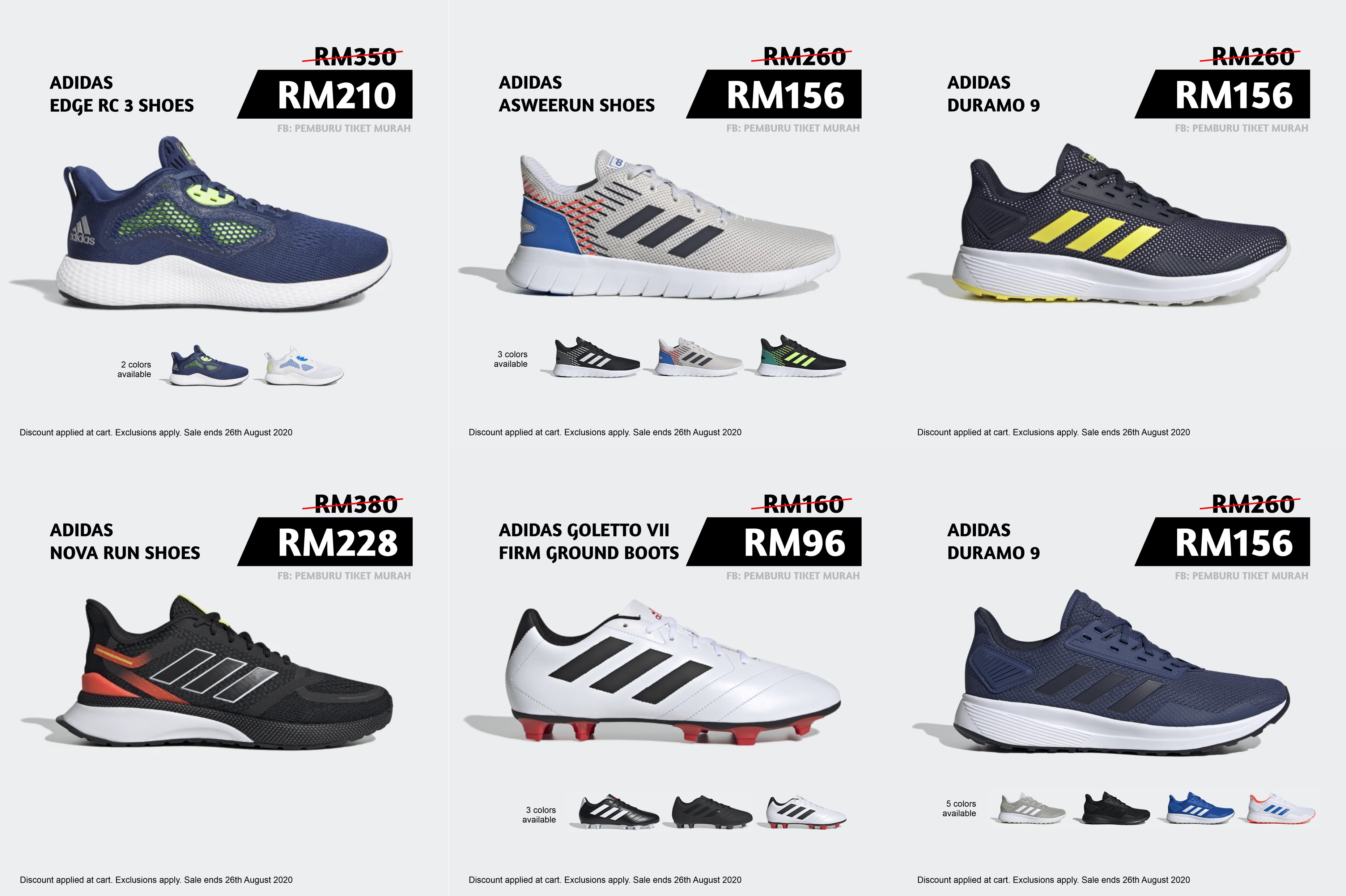 Kasut shop running adidas