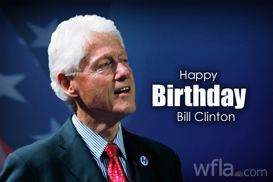 Happy 74th Birthday to former President Bill Clinton!  
