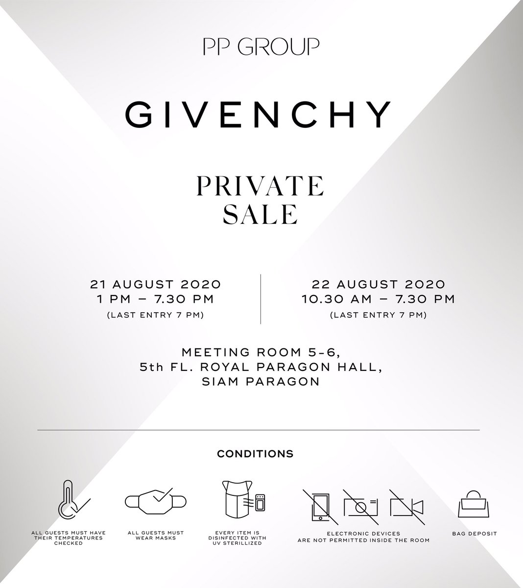 givenchy private sale