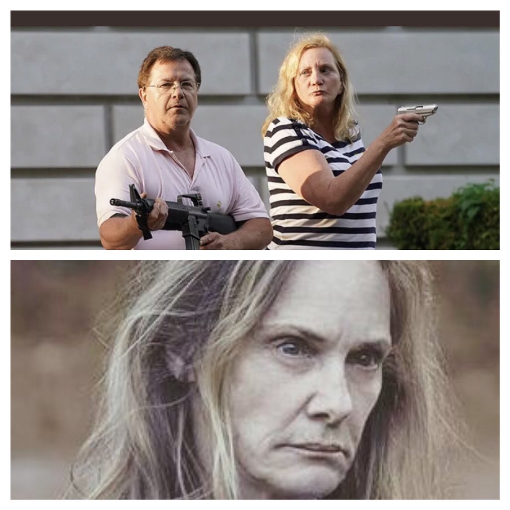 funalysis's tweet image. #ozark the women looks like a Snell from #Ozark. So creepy