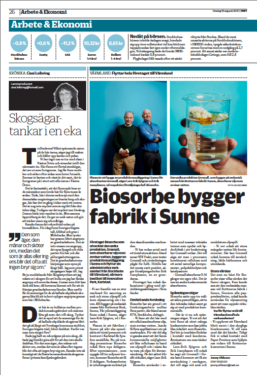 nbeab's tweet photo. Vi är glada över att vårt arbete i Värmland uppmärksammas. @PaperProvince @RegVarmlandEU https://t.co/pCj09dQ8gX