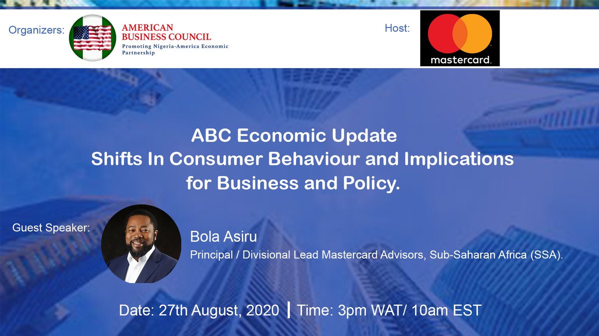 ABCouncil_ng's tweet photo. ABC Economic Update: Shifts in consumer behaviour and implications for business and policy. - https://t.co/kChcskFqZI https://t.co/PwUyrUNx5o