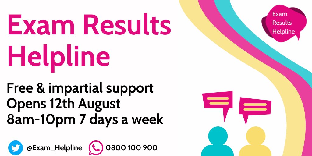 Exam results will look different this year, if you have any questions then please contact us for free and expert support from our advisers - 0800 100 900 nationalcareers.service.gov.uk