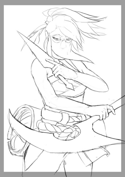 15. Unfinished Akali (huhu pinapagalitan ako ng gf ko kasi di ko daw to tinapos) 