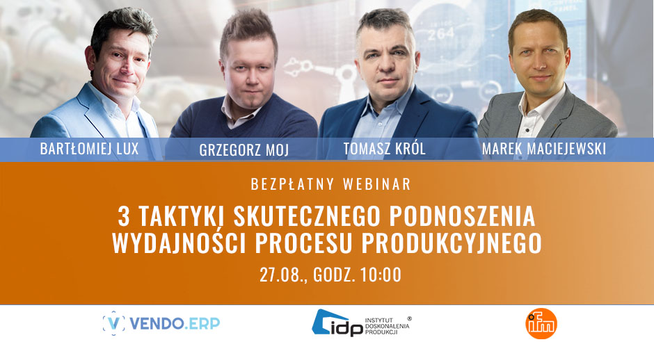 ErpVendo's tweet photo. Bezpłatny webinar dla właścicieli firm produkcyjnych i usługowych, Kadry Zarządzającej, Kierowników Produkcji, Dyrektorów, Planistów i dla wszystkich, którzy chcą wprowadzać zmiany i maksymalizować zysk firmy 27.08. o godz. 10:00. https://t.co/8RpmvC4HGm
#webinar #Production https://t.co/SJvETMXodC