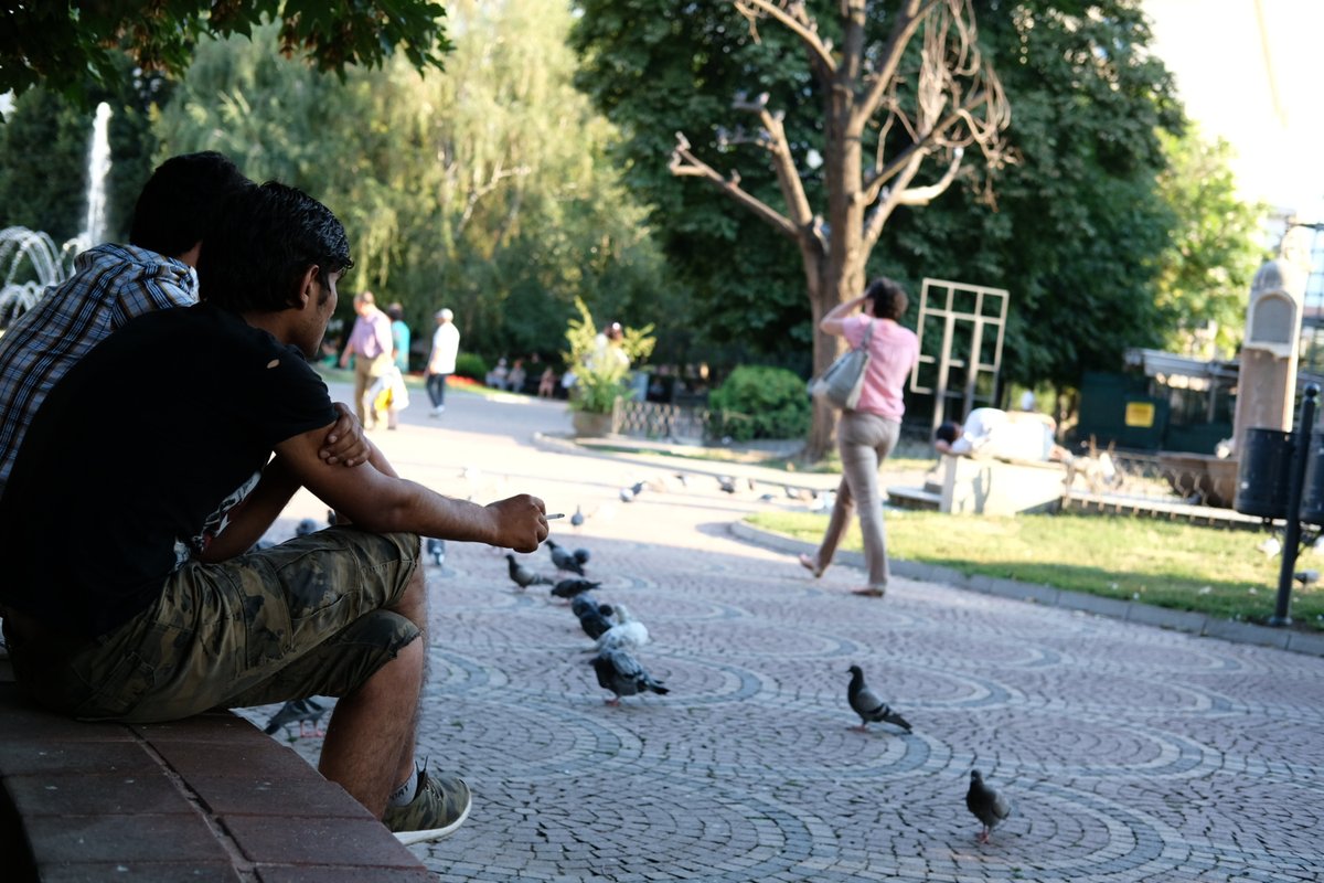 19-These two men are from Pakistan. They are stuck in Bulgaria because they don’t have the money to pay the smugglers and continue their journey to Europe. They are stuck in limbo. They don’t want to launch an asylum claim in Bulgaria and even if they did it would be rejected!