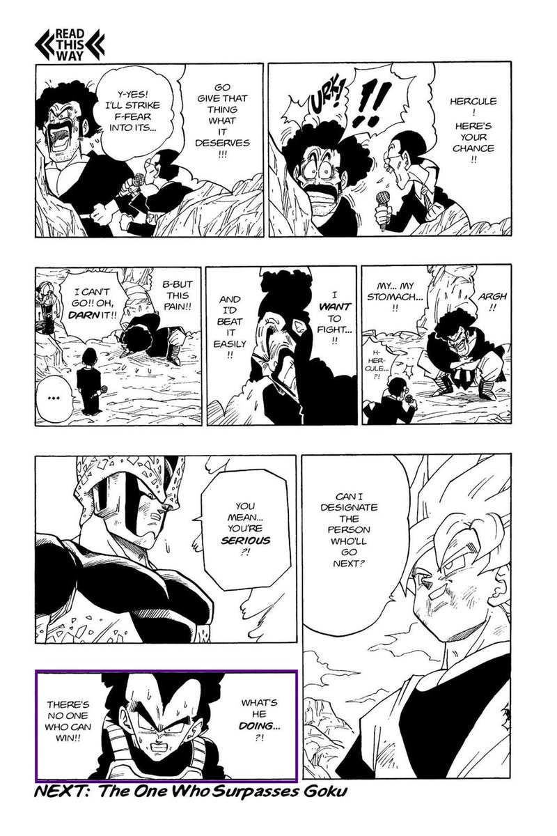 they believe the situation they find themselves in is hopeless as Goku WAS their “hope”. However, the arc ends with both Goku in the present and future being dead, yet peace is achieved nevertheless. The message being, that as long as someone can take on the mantle of a protector
