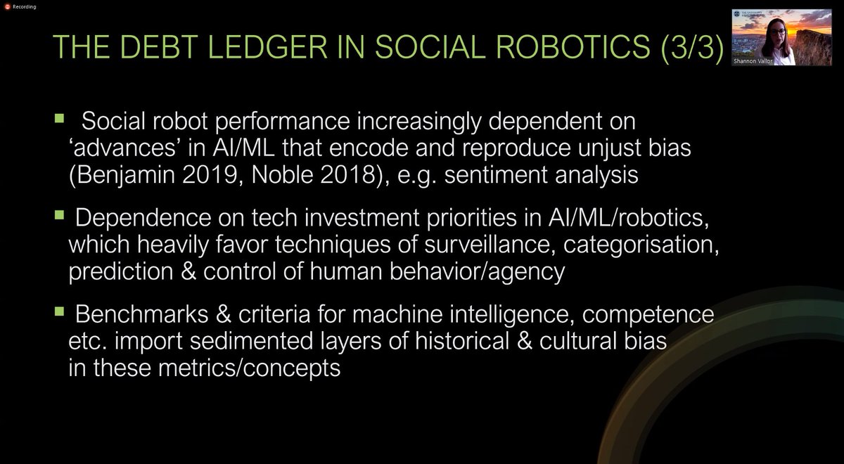 The debt ledger in social robotics (3/3)