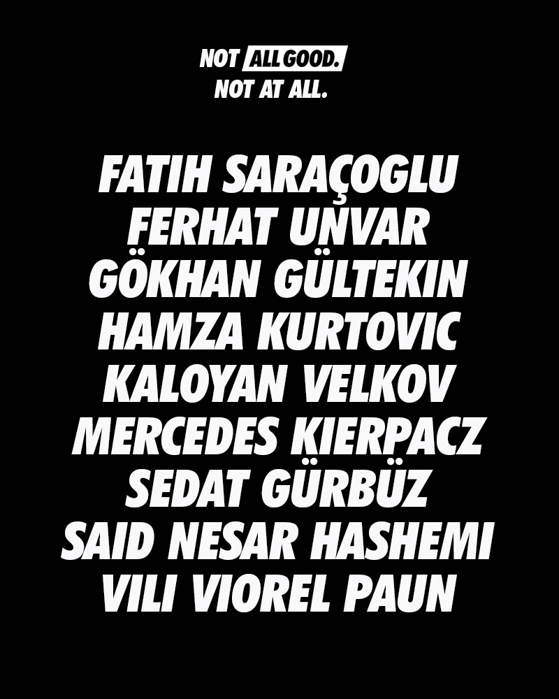 In Gedenken an unsere Mitbürger*Innen, die heute vor sechs Monaten ermordet wurden. #hanau #notallgood