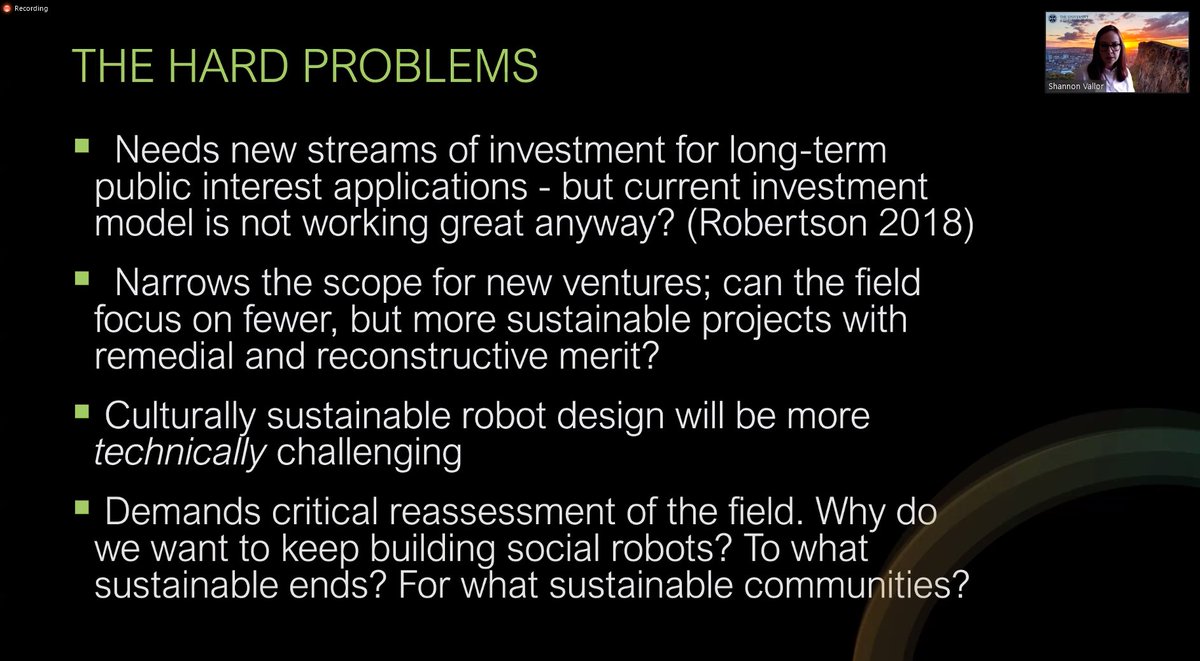 Some hard problems for the field of social robotics.