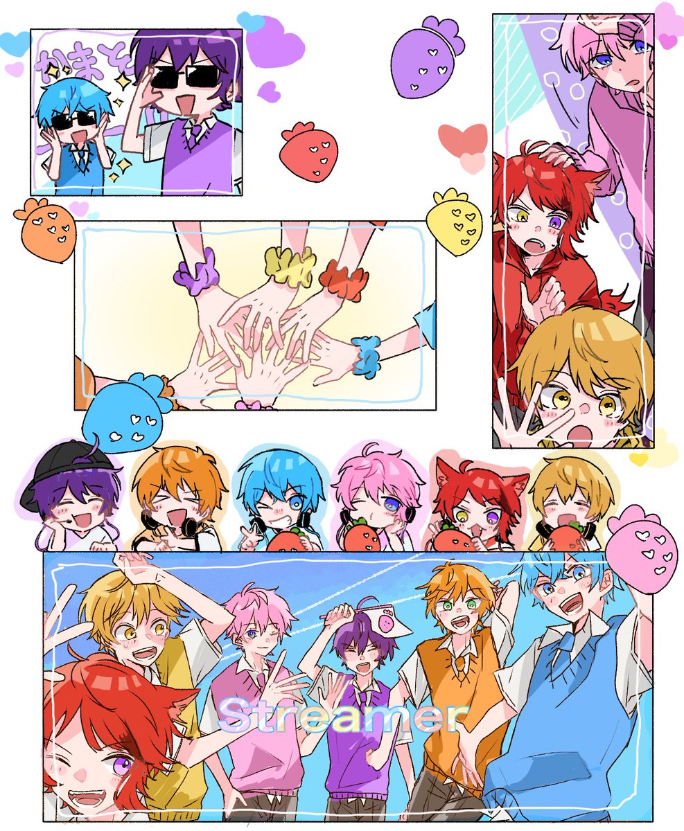 #すとぷりギャラリー 

『Streamer』

今までも、そしてこれからもすとぷりが大好きです!! 