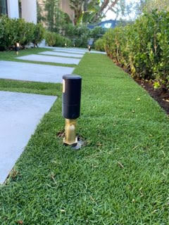 Searching for a different look for a path light? What about our Brilliance Metal Works Pinnacles? This project by Pedro Garcia at Garcia Brothers Gardening shows it. Special thanks to distributor partner <a href="/aquaflo_supply/">aquaflosupply</a> for helping our products reach those who need them!
