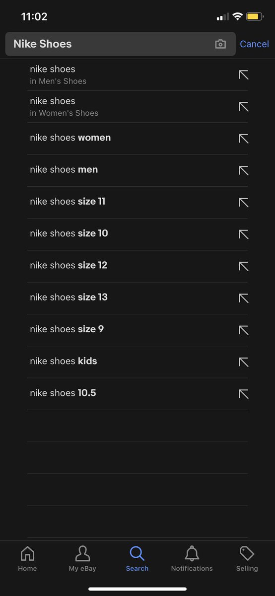 Step 3: KEYWORDS! Ensure that your title has all the keywords so that people can find your listing. Go to the search bar search your item, you’re going to see that this is what’s most commonly searched. So include size, gender, and color.