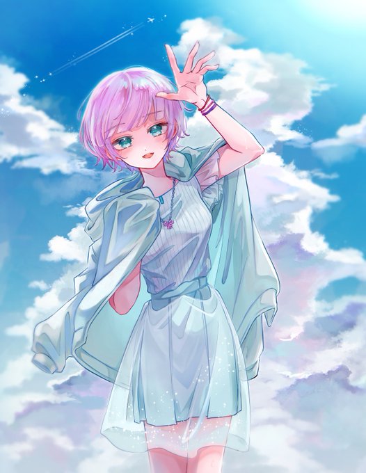 「飛行機雲 ドレス」のTwitter画像/イラスト(新着)｜2ページ目