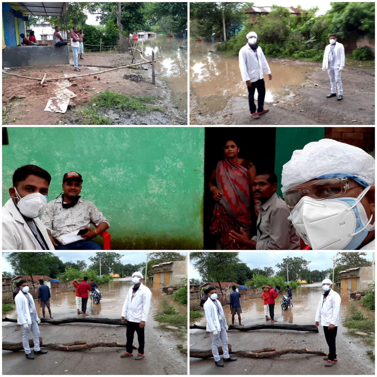 <a href="/BilaspurDist/">Bilaspur</a> ग्राम मोहदा से <a href="/saransh84/">Saransh Mittar</a>
हम #ग्रामीण_स्वास्थ्य_संयोजक कोरोना वॉरियर्स बनके #COVID19 से लड़ ही रहे हैं अब प्राकृतिक #आपदा बाढ़ से भी निपटने को मुस्तैद है लोगों की जान की सुरक्षा के साथ #कोरोना एवं अन्य महामारी से बचने के बारे में लोगों को जागरूक कर रहे है| #RHO