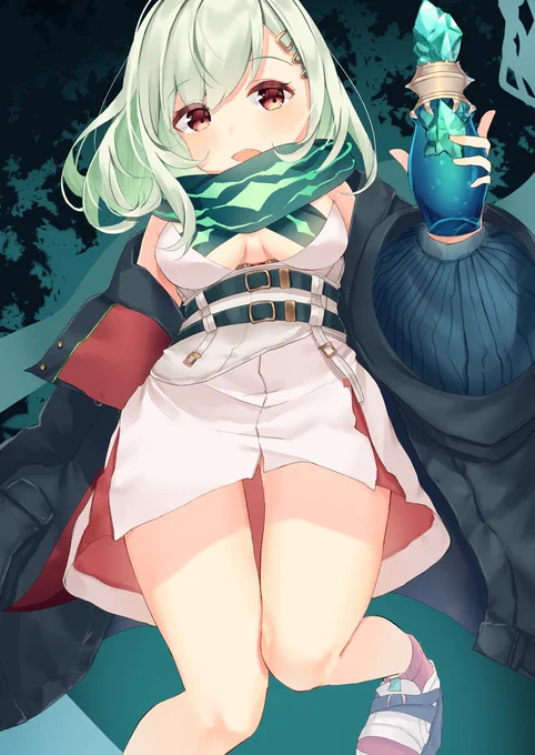 マッチ売りの少女
塗りがんばったから加工なしも載せちゃお
#シノアリス_ファンアート 