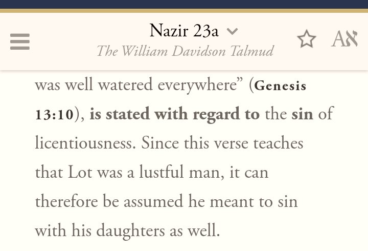 Lot and his daughters after Sodom and Gomorrah. In the opinion of some, he sinned and raped his daughters. Others the daughters sinned in Genesis 19  #VOTD  https://biblehub.com/genesis/19-35.htmNazir Talmud Thread