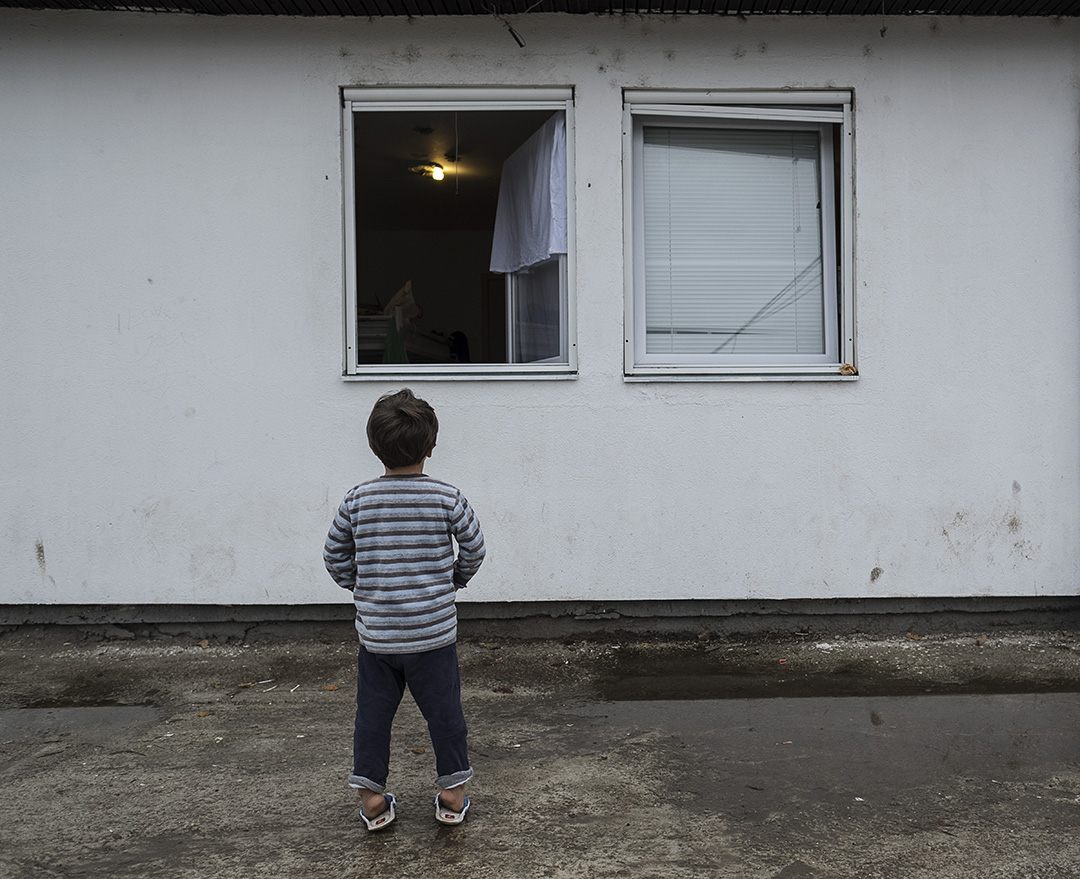 33-In the same camp lived this boy with his family. They left Iran because they claimed they were oppressed because of their Kurdish ethnicity.