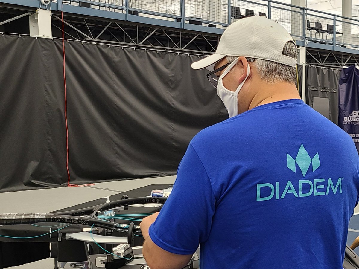 bigtimetennis's tweet photo. Back home and need to give thanks to the companies that made it possible for me to string the WTA event last week with @mozi_tennis. Diadem provided shirts and bags and @WilsonTennis the awesome Baiardo machines.
#tennis #WTALexington #TSOpenLex #racketstringing https://t.co/nS1UEIOh2l